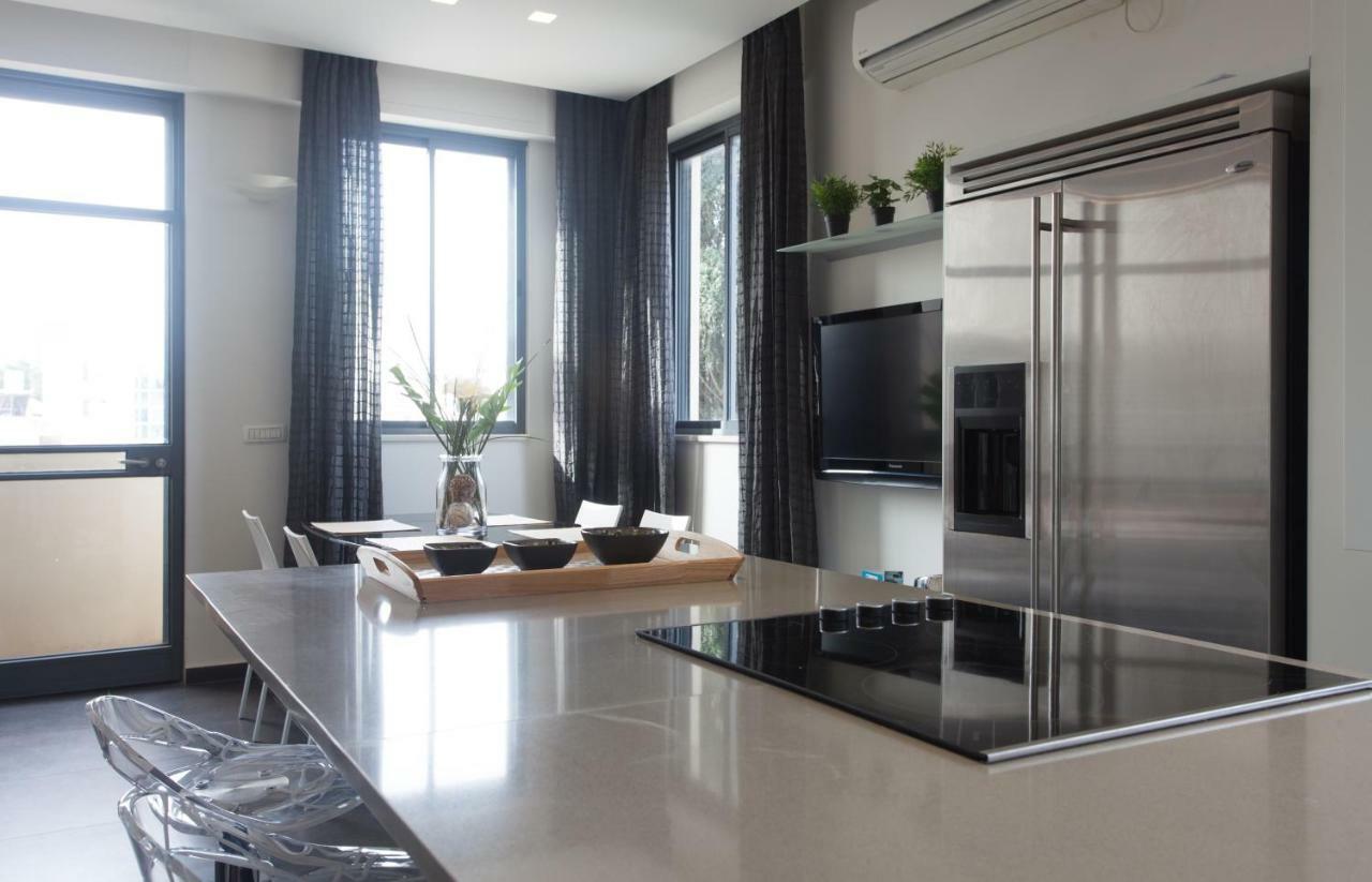 Luxury Penthouse 2 Bed Near Rothchild Apartment Tel Aviv Bagian luar foto